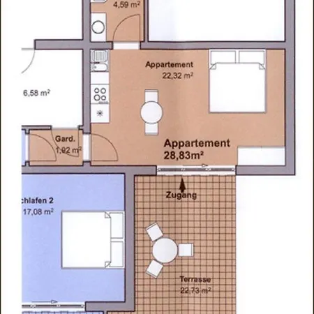 Appartement Baldauf *